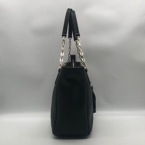 Kate Spade New York Black Leather Kingston Drive Vivian Tote Bag - Picture 3 of 10